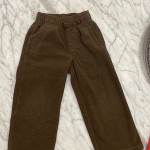 EUC Janie&Jack fleece soft & cozy pant size three